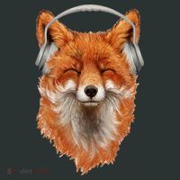 Smiling Musical Fox Infant Baby Jersey Bodysuit thumb 2