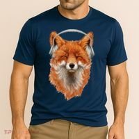 Smiling Musical Fox Cooling Performance Crew T-Shirt thumb 2