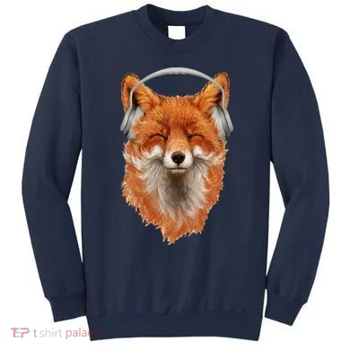 Smiling Musical Fox Sweatshirt
