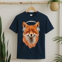 Smiling Musical Fox T-Shirt thumb 2
