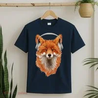 Smiling Musical Fox T-Shirt thumb 2