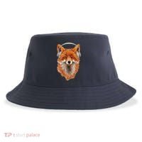Smiling Musical Fox Sustainable Bucket Hat thumb 0