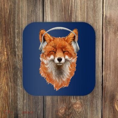 Smiling Musical Fox Coaster