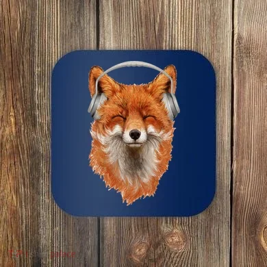 Smiling Musical Fox Coaster