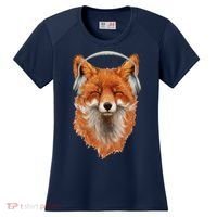 Smiling Musical Fox Women's Cooling Performance Crew T-Shirt thumb 0
