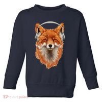 Smiling Musical Fox Toddler Sweatshirt thumb 0