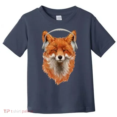 Smiling Musical Fox Toddler T-Shirt