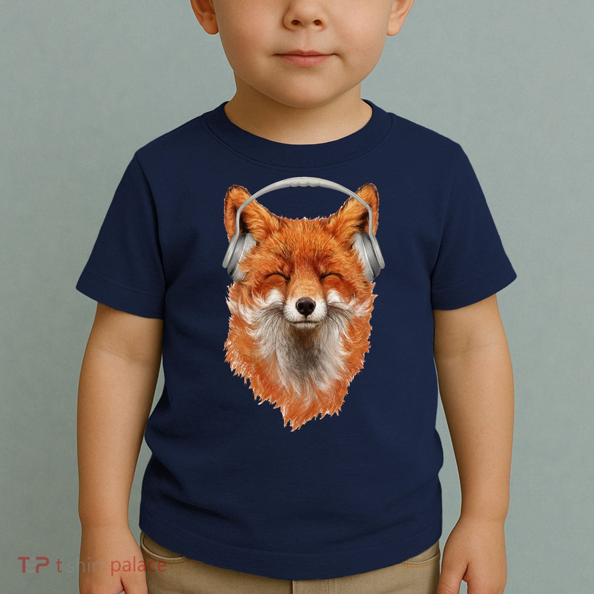 Smiling Musical Fox Toddler T-Shirt