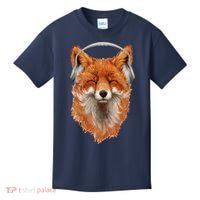 Smiling Musical Fox Kids T-Shirt thumb 0