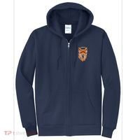 Smiling Musical Fox Full Zip Hoodie thumb 0