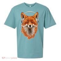Smiling Musical Fox Sueded Cloud Jersey T-Shirt thumb 0