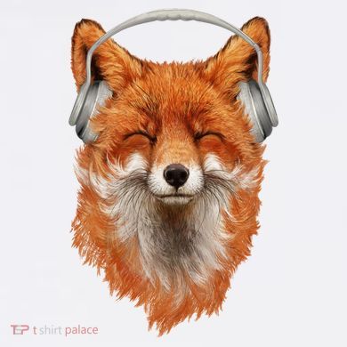 Smiling Musical Fox Comfort Colors Garment-Dyed Hooded Sweatshirt