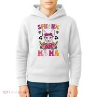 Sphynx Mama Flowers Sphynx Owner Sphynx Cat Mom Sphynx Girl Kids Hoodie thumb 4