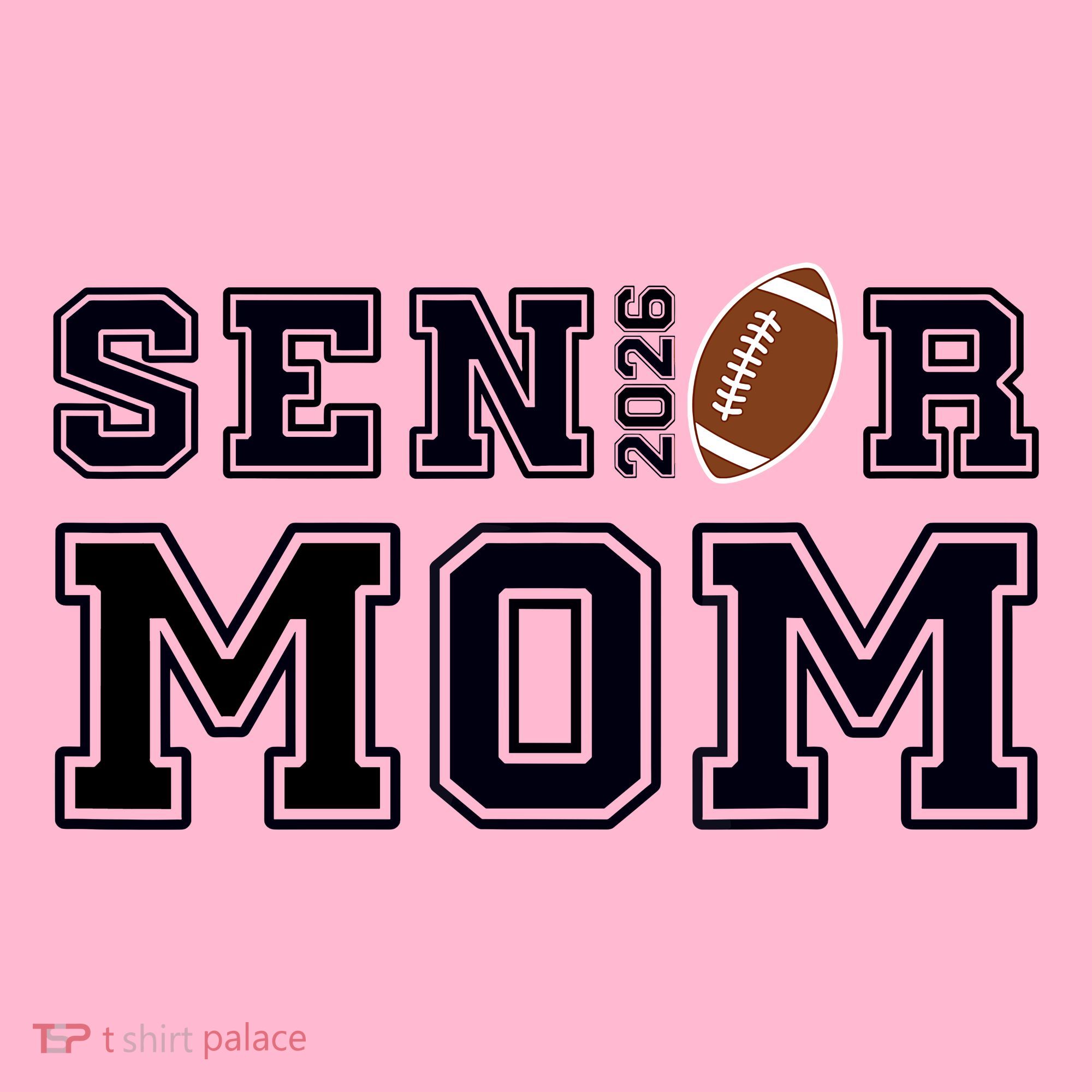Senior Mom Football Class Of 2026 Proud Parent Mousepad