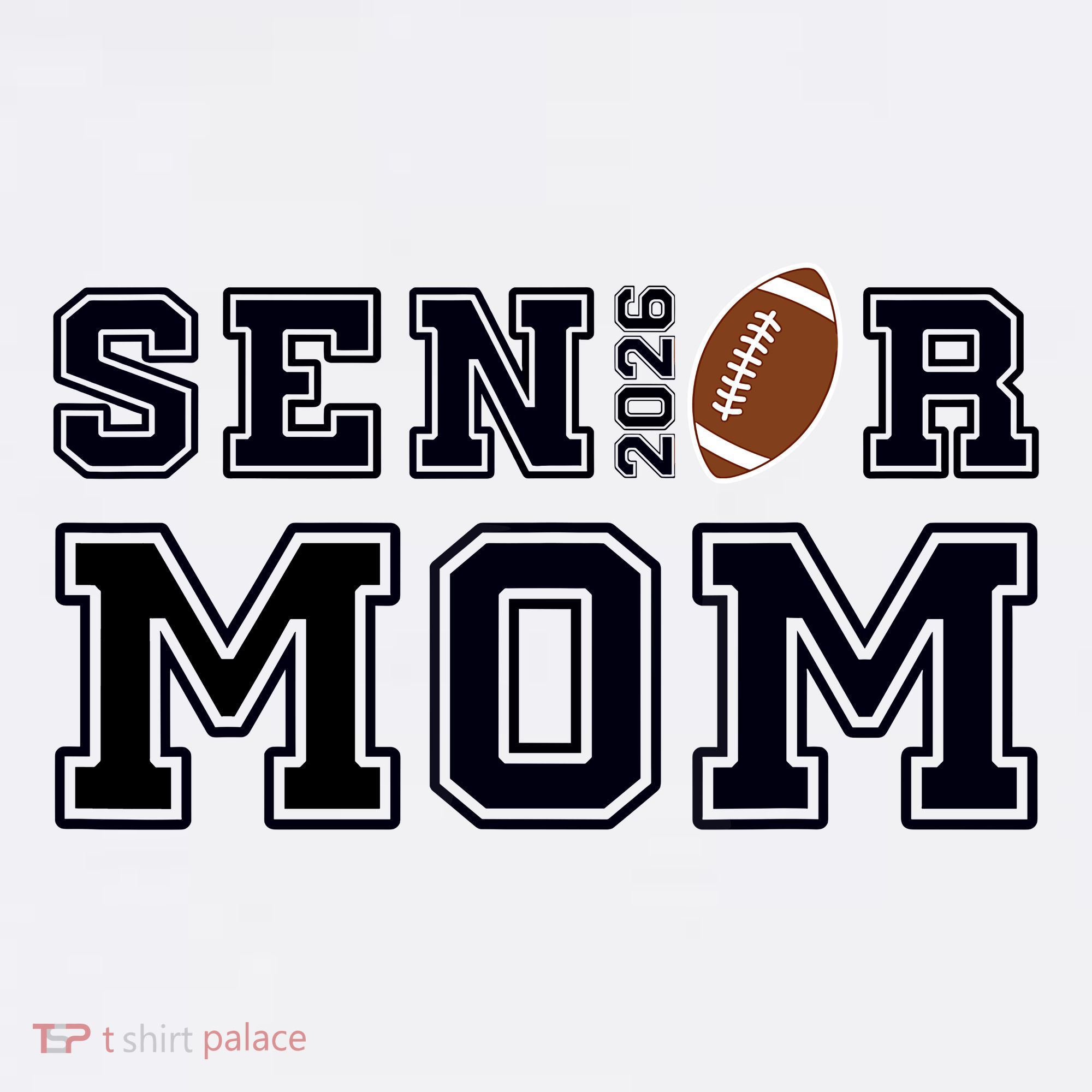 Senior Mom Football Class Of 2026 Proud Parent Women's Tank Top