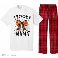 Spooky Mama Funny Pumpkin Halloween Season Matching Family Pajama Set thumb 0