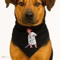Sorry Merica's Full Funny Anti Trump Christmas Xmas Gift USA-Made Doggie Bandana thumb 1