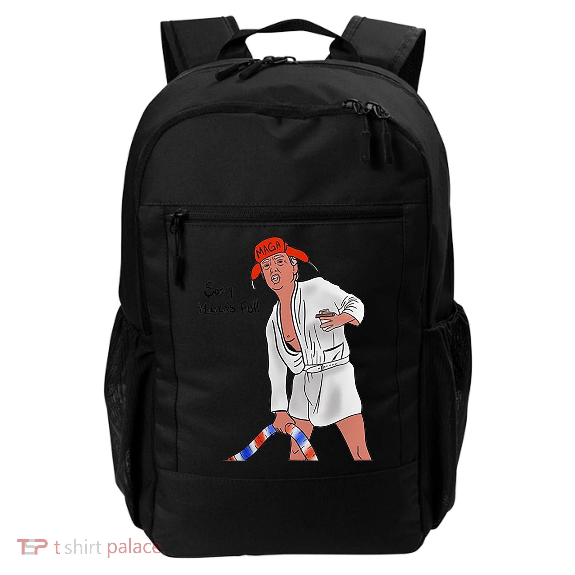 Sorry Merica's Full Funny Anti Trump Christmas Xmas Gift Backpack