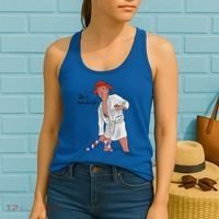 Sorry Merica's Full Funny Anti Trump Christmas Xmas Gift Women's Tank Top thumb 2