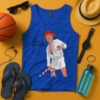 Sorry Merica's Full Funny Anti Trump Christmas Xmas Gift Tank Top thumb 4