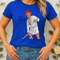 Sorry Merica's Full Funny Anti Trump Christmas Xmas Gift Women's T-Shirt thumb 2