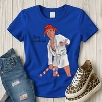 Sorry Merica's Full Funny Anti Trump Christmas Xmas Gift Women's T-Shirt thumb 3
