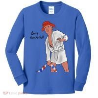 Sorry Merica's Full Funny Anti Trump Christmas Xmas Gift Kids Long Sleeve Shirt thumb 0