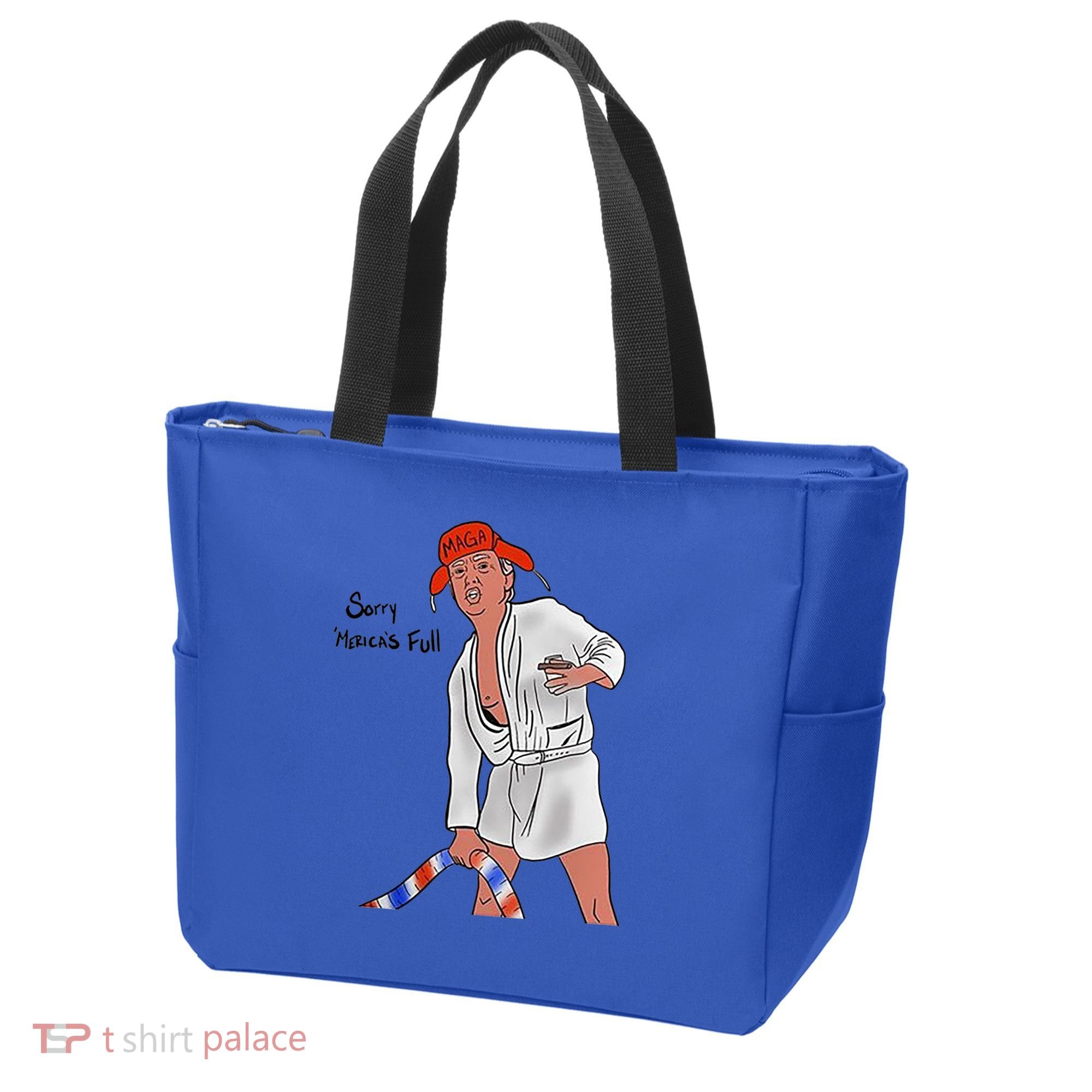 Sorry Merica's Full Funny Anti Trump Christmas Xmas Gift Tote Bag