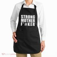 Strong Motherfucker Funny Gym Powerlifting Apron thumb 2
