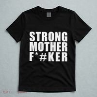 Strong Motherfucker Funny Gym Powerlifting T-Shirt thumb 5