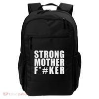 Strong Motherfucker Funny Gym Powerlifting Backpack thumb 0