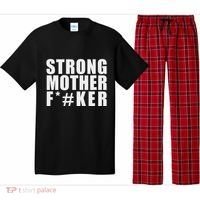 Strong Motherfucker Funny Gym Powerlifting Pajama Set thumb 0