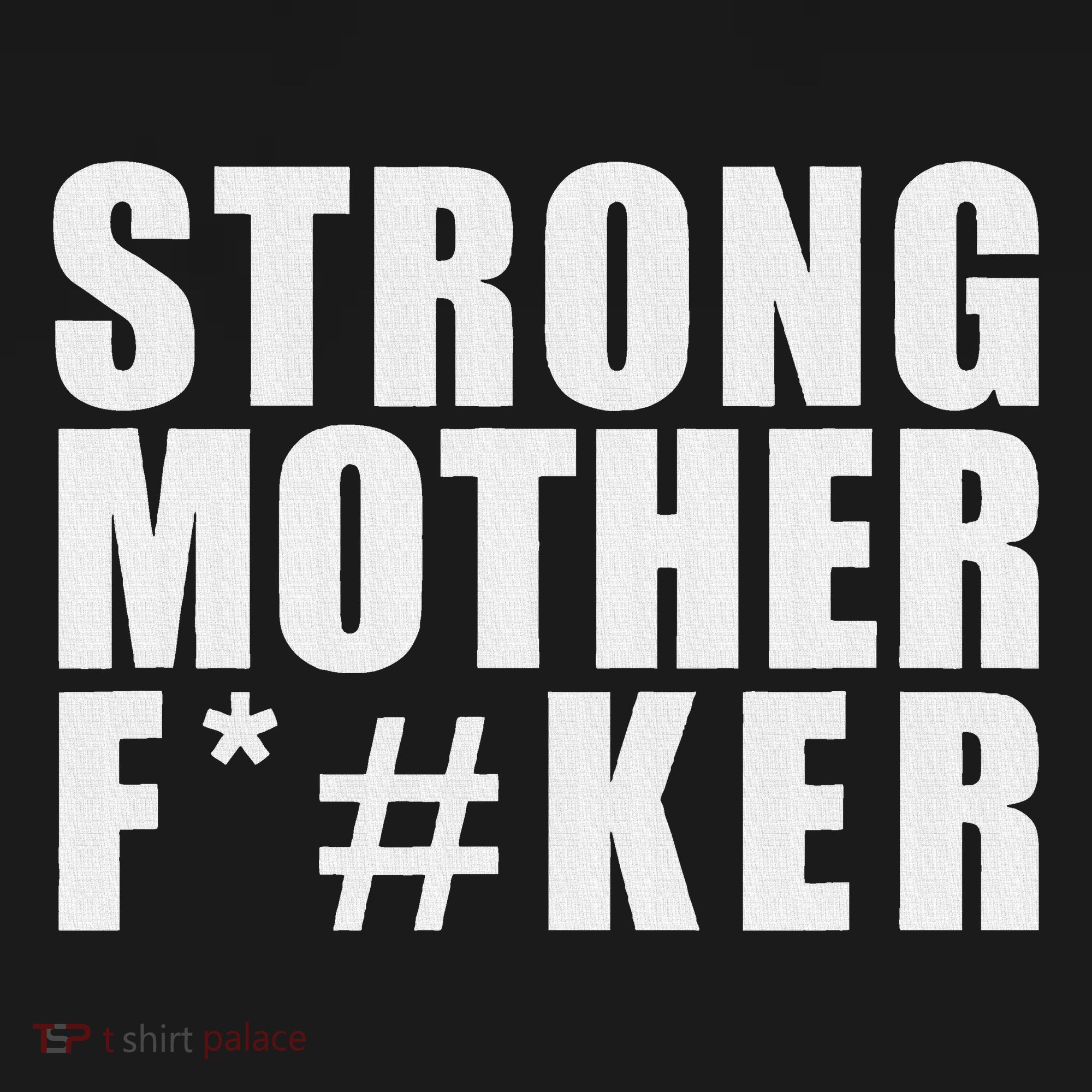 Strong Motherfucker Funny Gym Powerlifting Women's Hoodie