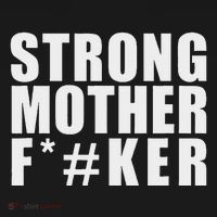 Strong Motherfucker Funny Gym Powerlifting Women's Long Sleeve Shirt thumb 2