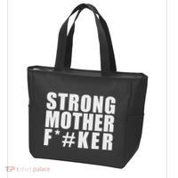 Strong Motherfucker Funny Gym Powerlifting Tote Bag thumb 3