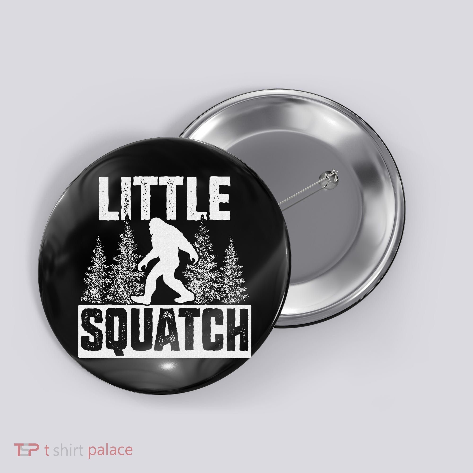 Squatchy Matching Family Bigfoot Little Squatch Button