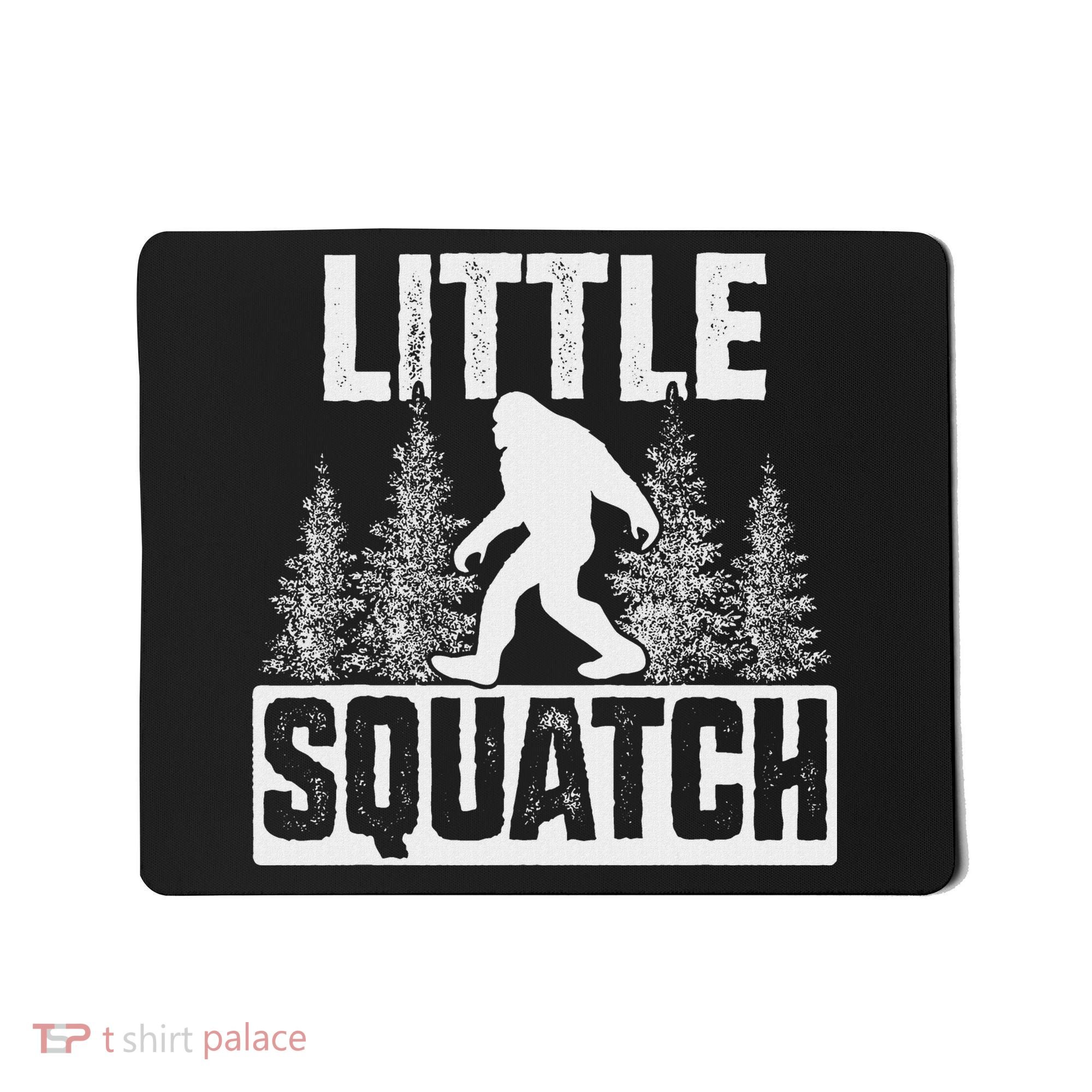 Squatchy Matching Family Bigfoot Little Squatch Mousepad