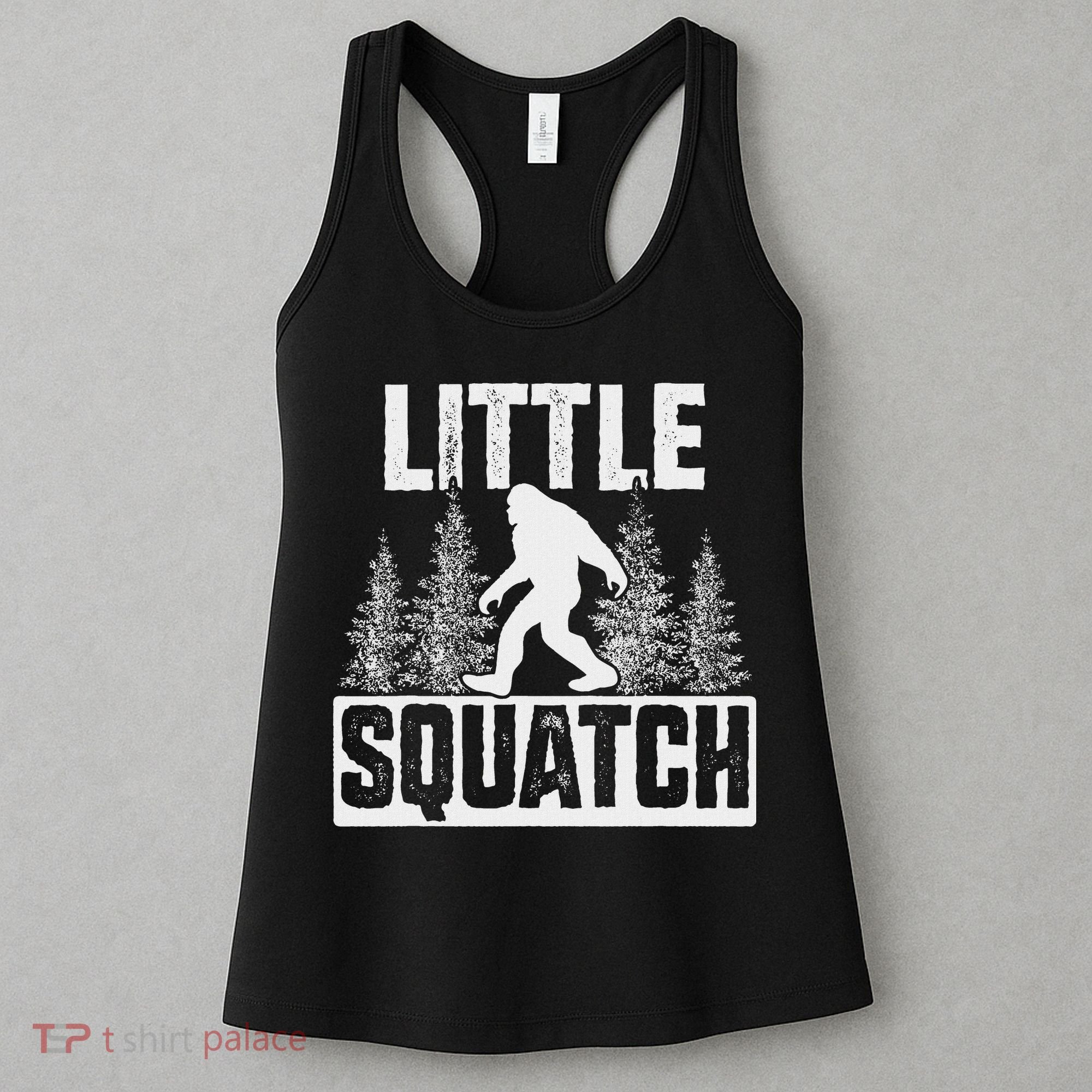 Squatchy Matching Family Bigfoot Little Squatch Women's Tank Top
