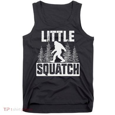 Squatchy Matching Family Bigfoot Little Squatch Tank Top