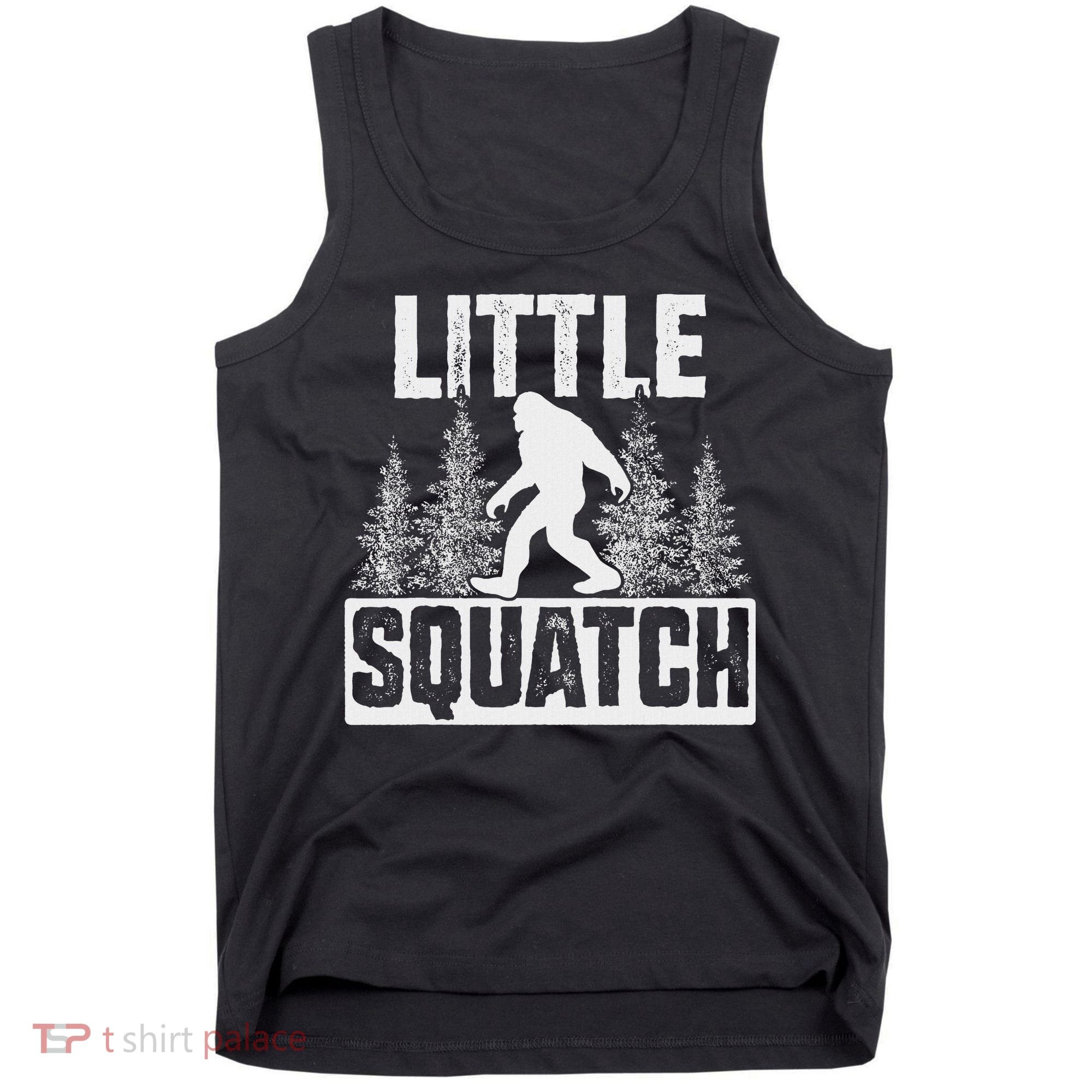 Squatchy Matching Family Bigfoot Little Squatch Tank Top