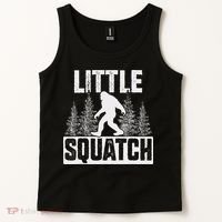 Squatchy Matching Family Bigfoot Little Squatch Tank Top thumb 2