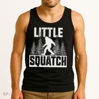 Squatchy Matching Family Bigfoot Little Squatch Tank Top thumb 3