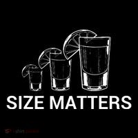 Size Matters Funny Salt Lime Tacos Tequila Tote Bag thumb 4