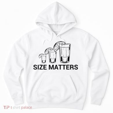Size Matters Funny Salt Lime Tacos Tequila Hoodie