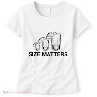 Size Matters Funny Salt Lime Tacos Tequila Women's T-Shirt thumb 0