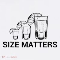 Size Matters Funny Salt Lime Tacos Tequila Women's T-Shirt thumb 6