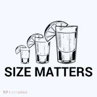 Size Matters Funny Salt Lime Tacos Tequila Women's T-Shirt thumb 6