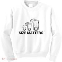 Size Matters Funny Salt Lime Tacos Tequila Kids Sweatshirt thumb 0