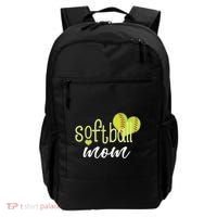 Softball Mom Great Gift Softball Mom Gift Grey Small Backpack thumb 0