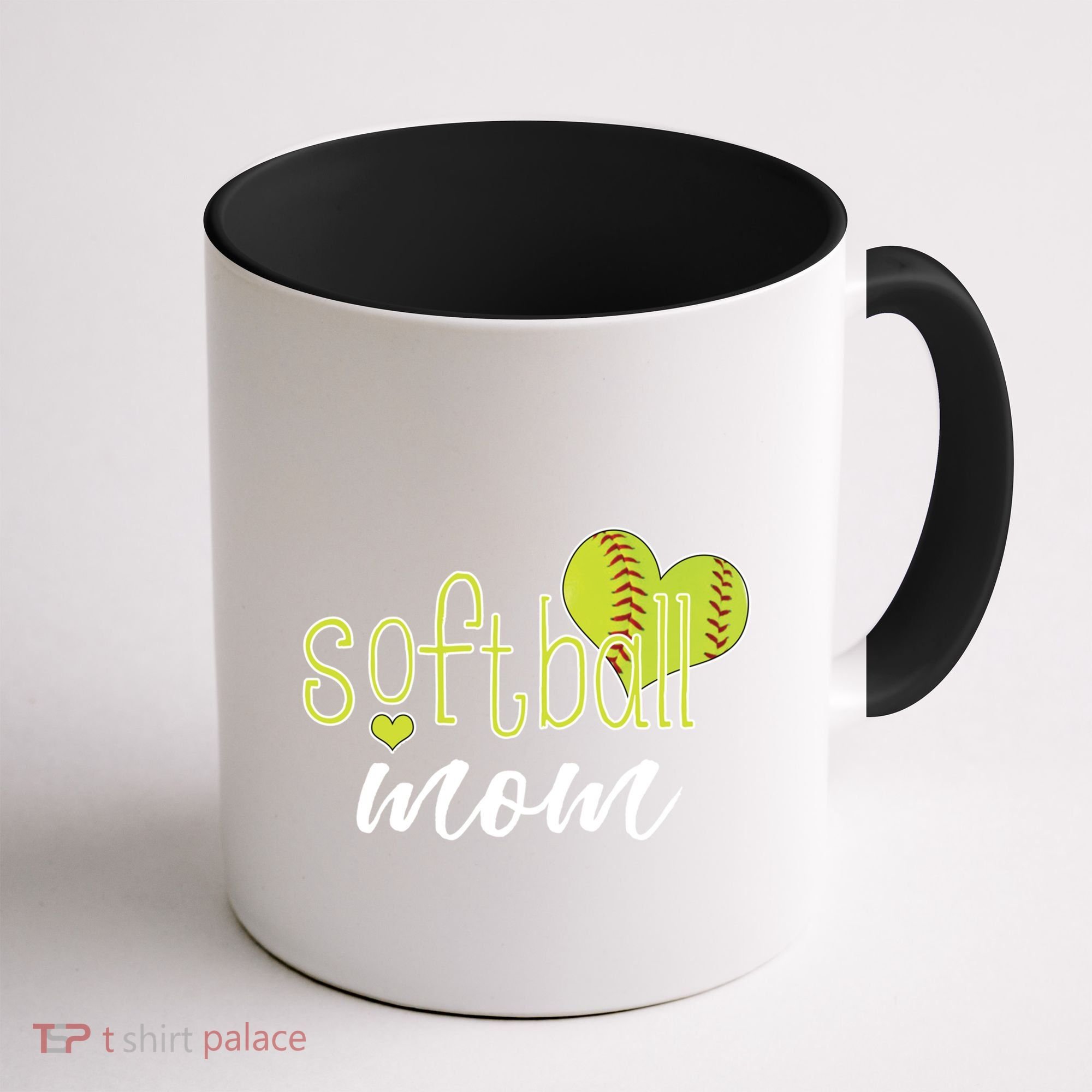 Softball Mom Great Gift Softball Mom Gift Grey Small Coffee Mug